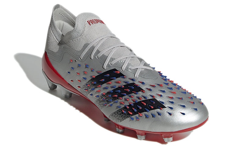 adidas Predator Freak 20.1 L AG 'Silver Black Red'  Q46410 - 3