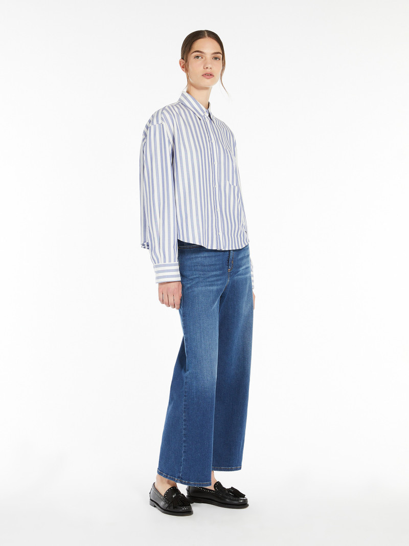 WEEKEND Max Mara JAMES Flared cotton denim jeans outlook