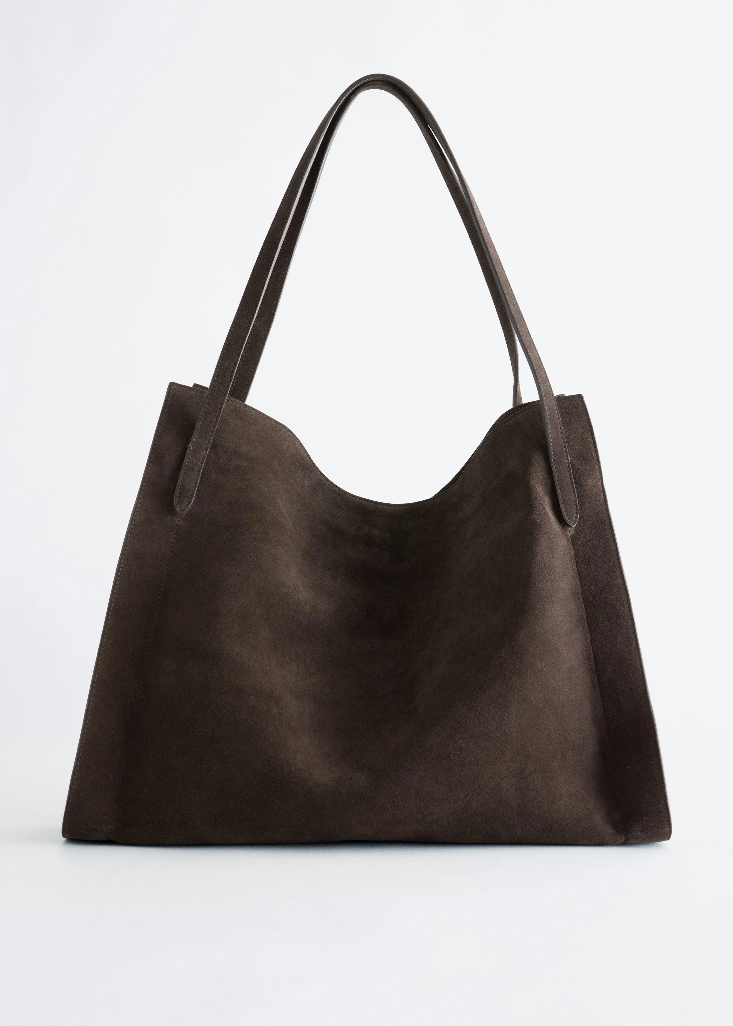 Split Suede Tote - 1