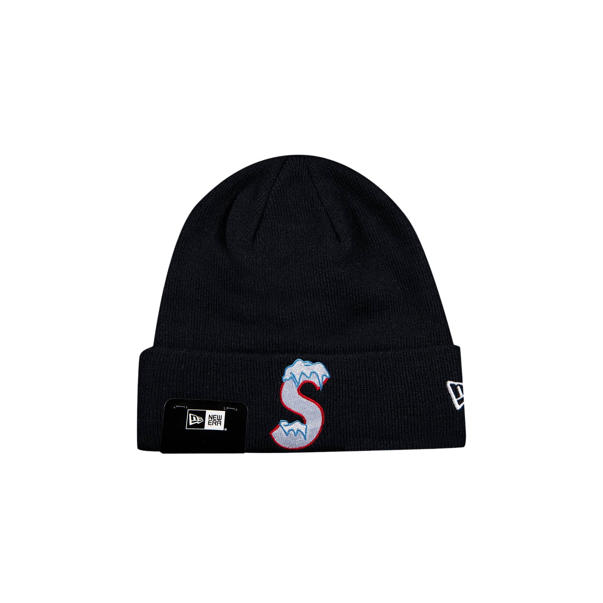 Supreme x New Era S Logo Beanie 'Navy' - 1