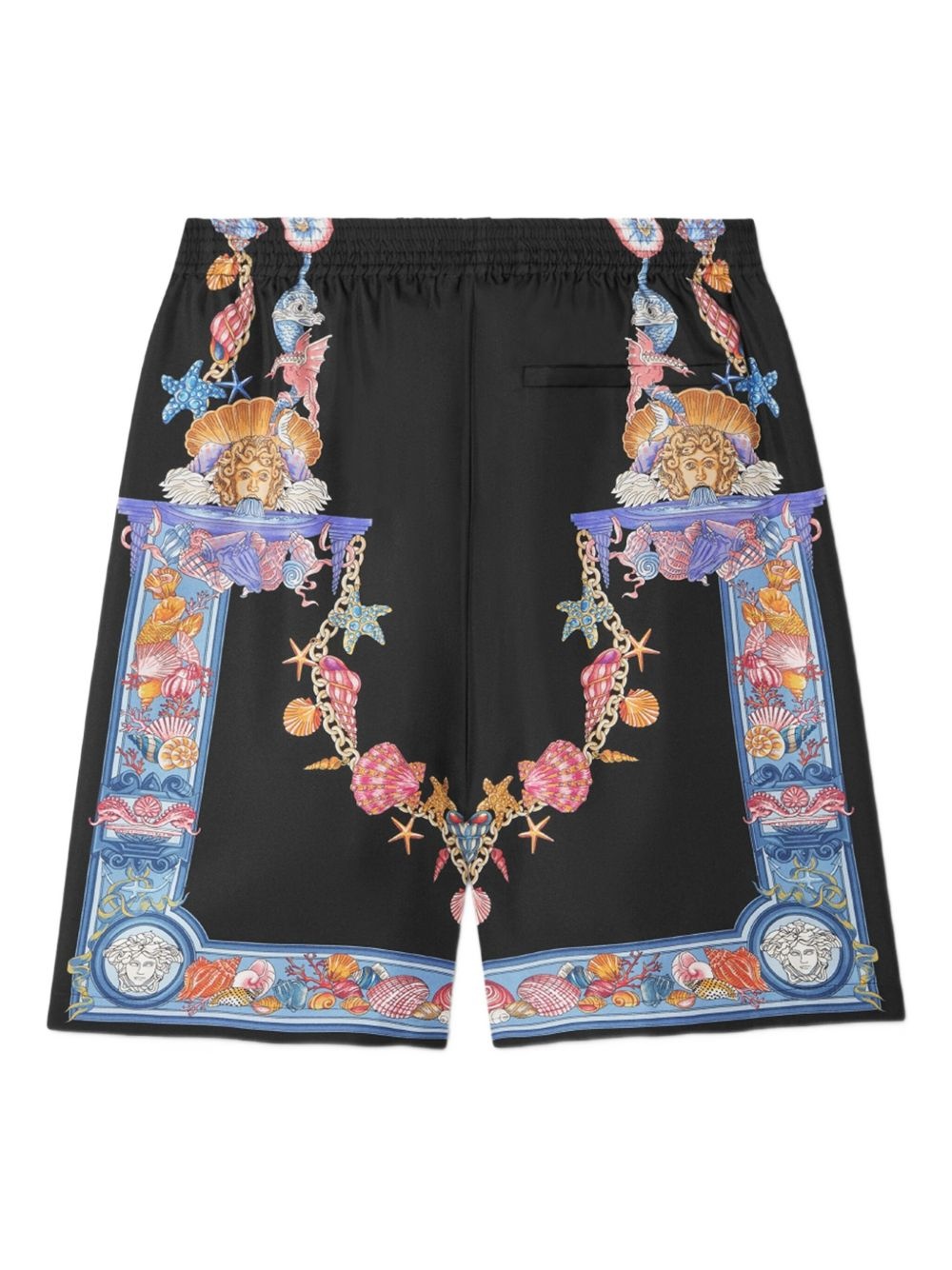 Coral Theatre-print shorts - 2