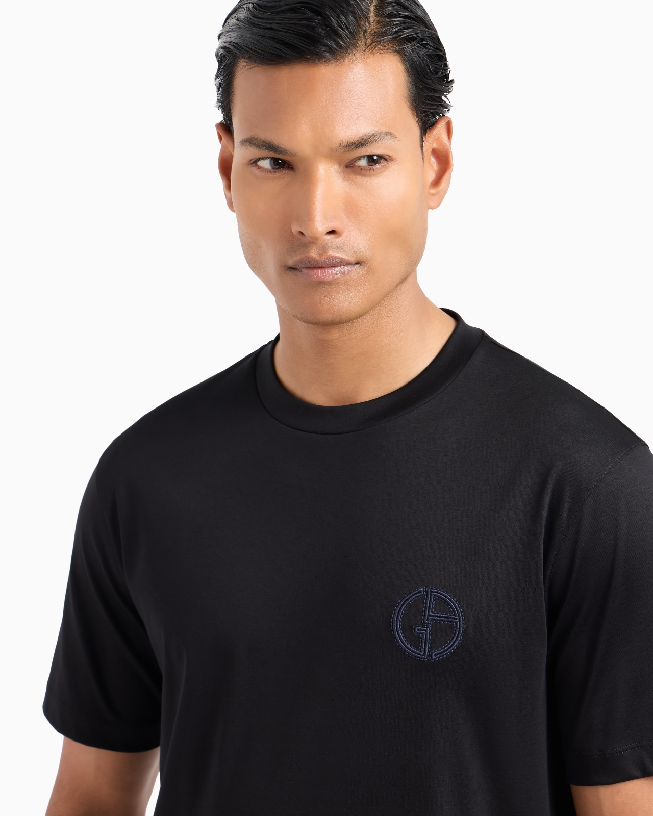 Cotton interlock crew-neck T-shirt - 5