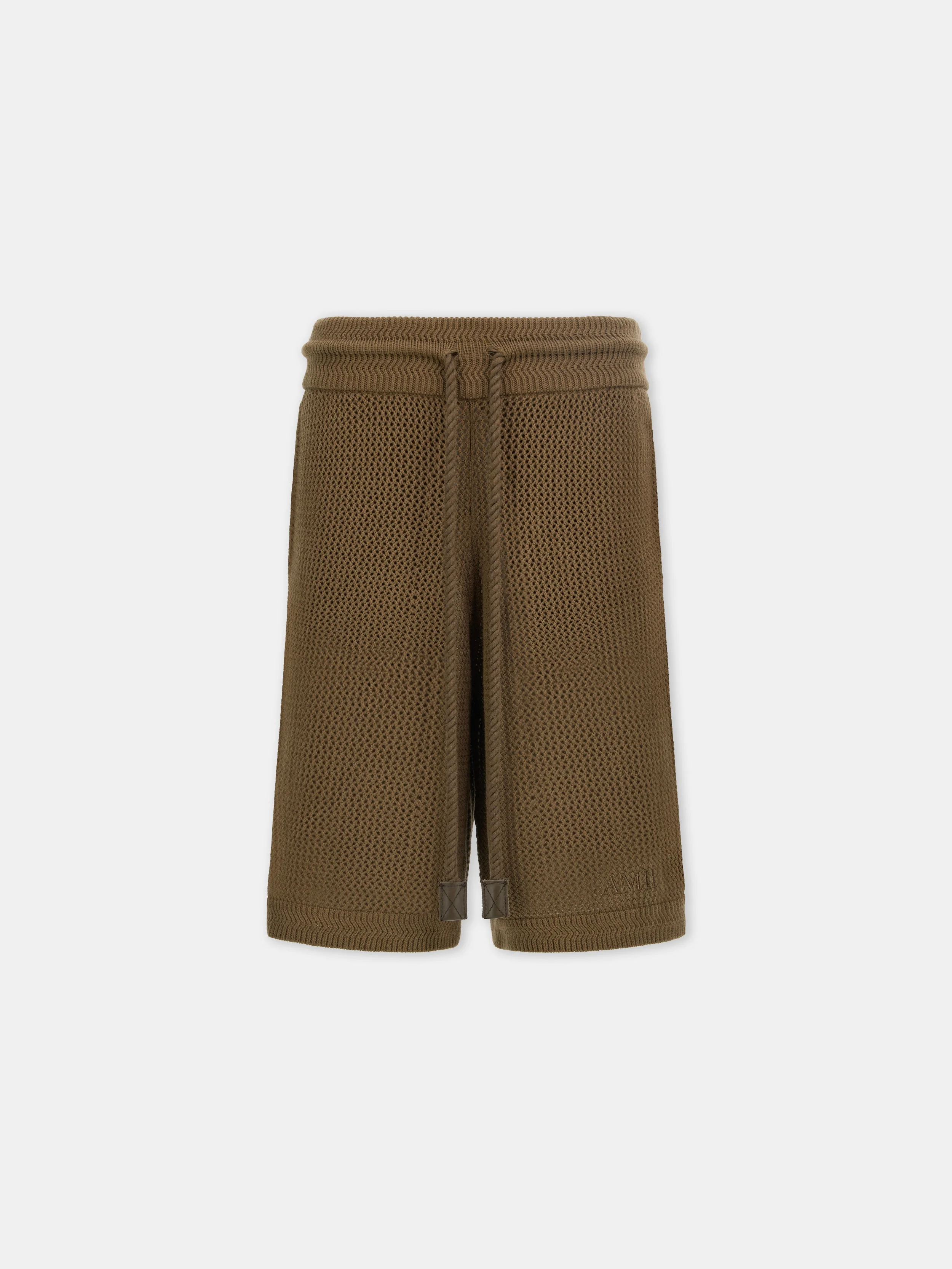 AMIRI CROCHET MESH SHORT - 1