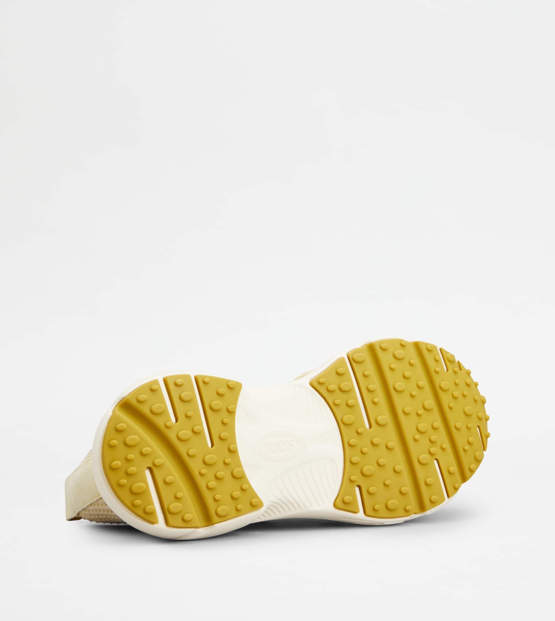 KATE SLIP-ON SNEAKERS IN FABRIC - YELLOW - 4