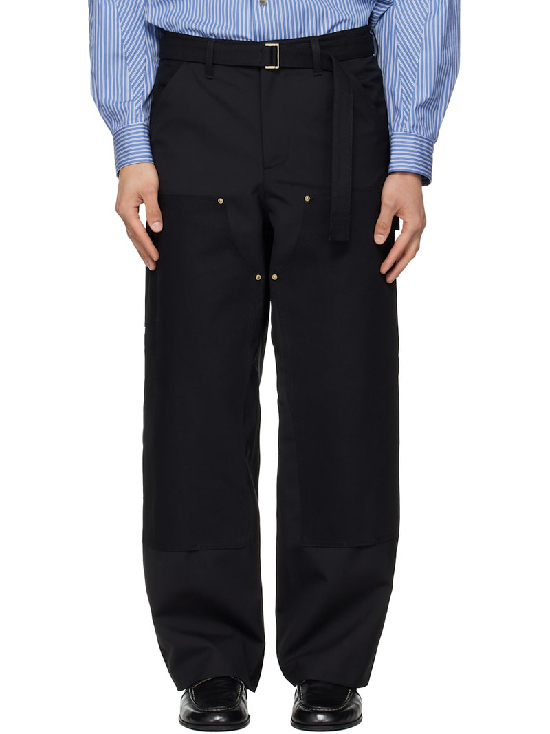 Black Carhartt WIP Edition Duck Trousers 1