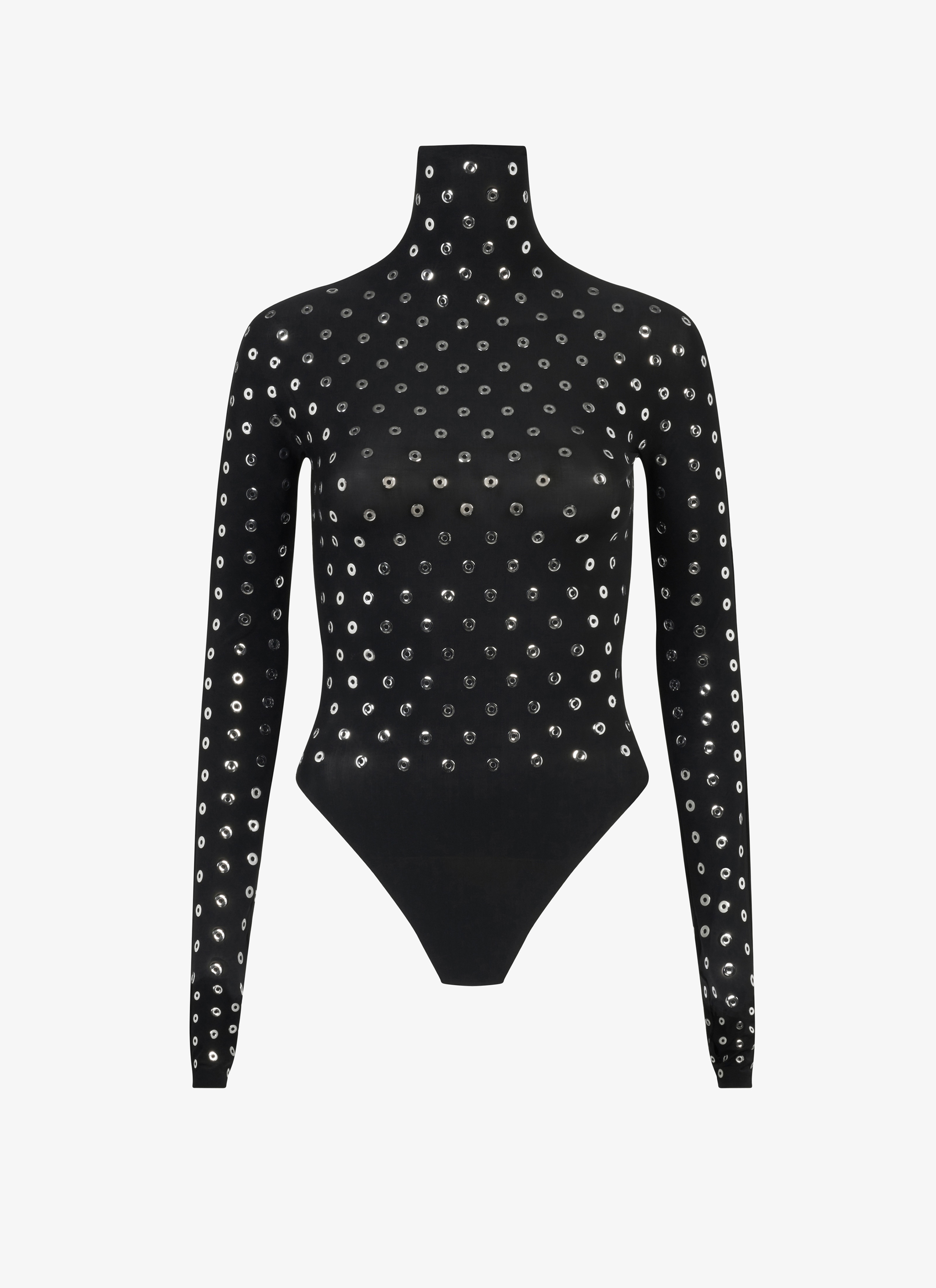 EYELET JERSEY BODY - 1