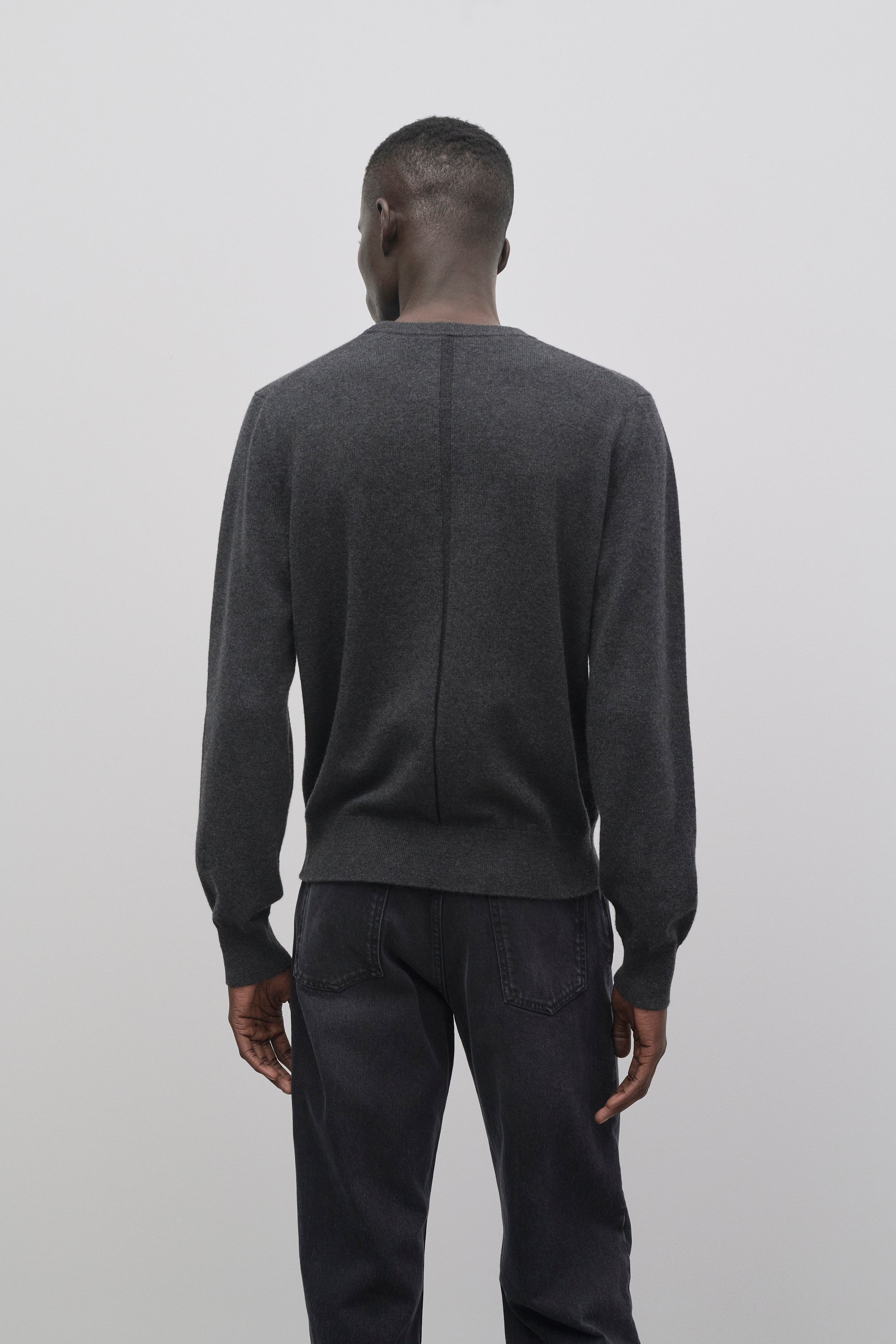 Benji Crew Neck in Cashmere - 5