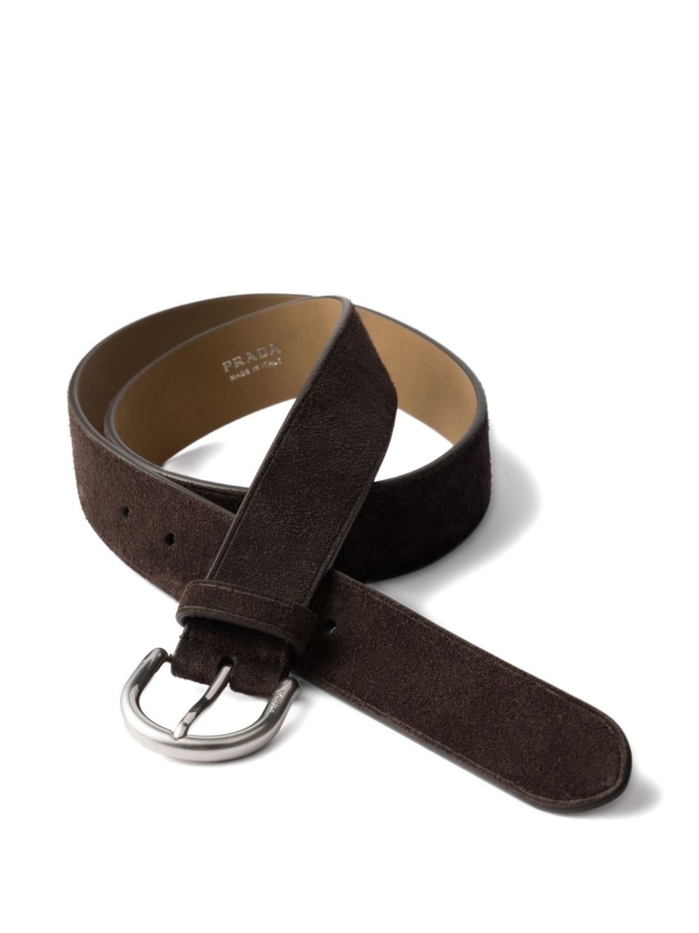 suede leather belt - 2