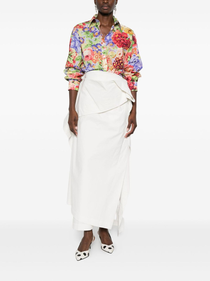 Moschino floral-print shirt outlook