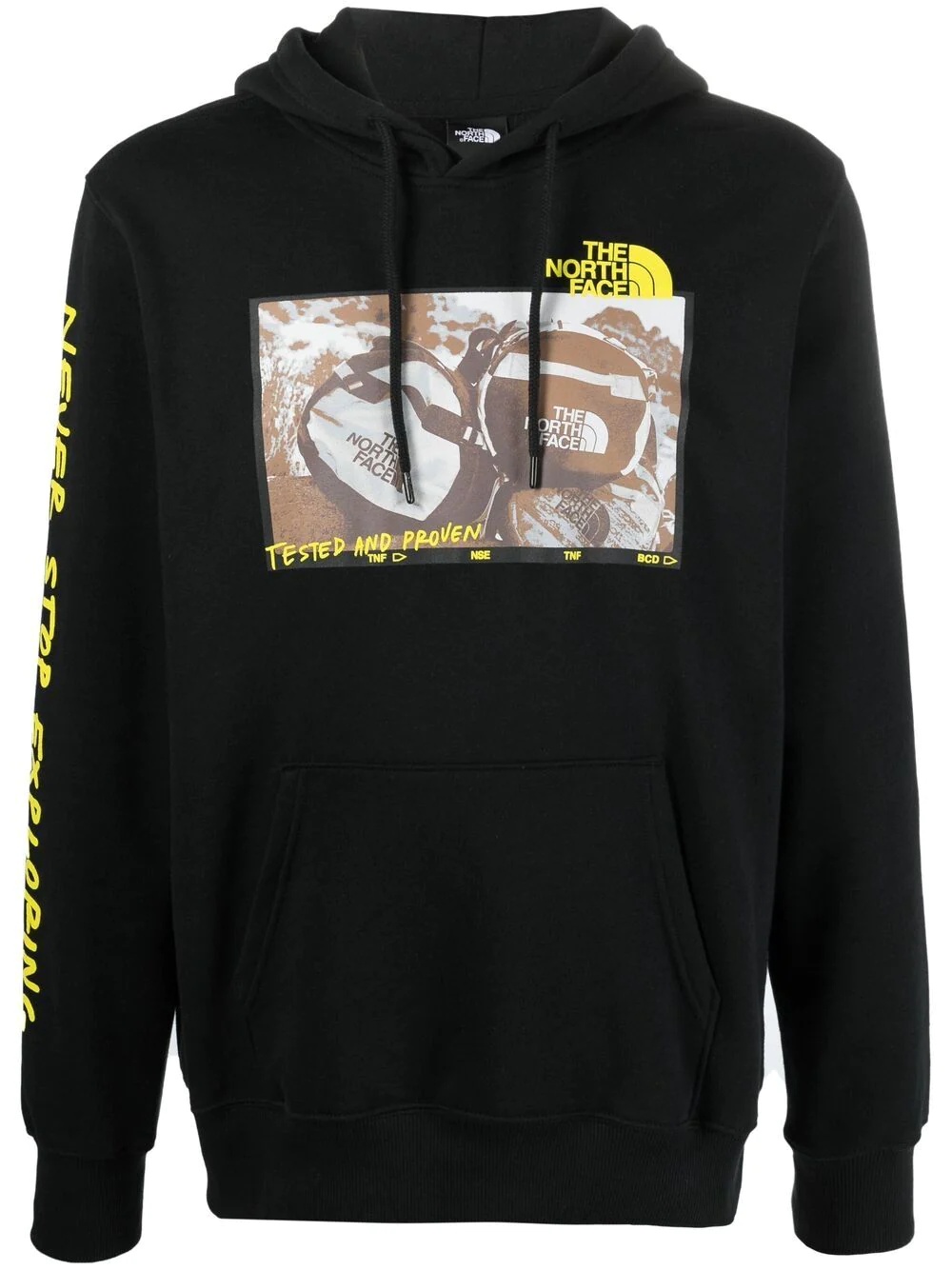 graphic-print hoodie - 1