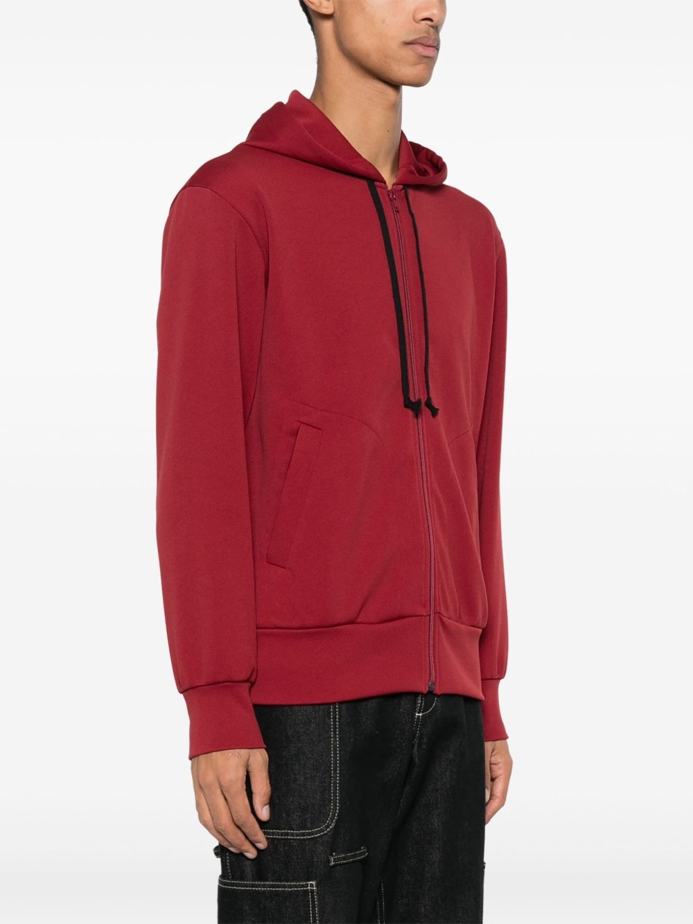 logo-appliqué hoodie - 3