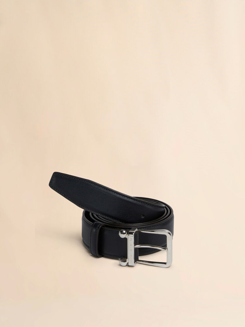 BLACK LEATHER TRUNKAROO BELT - 2