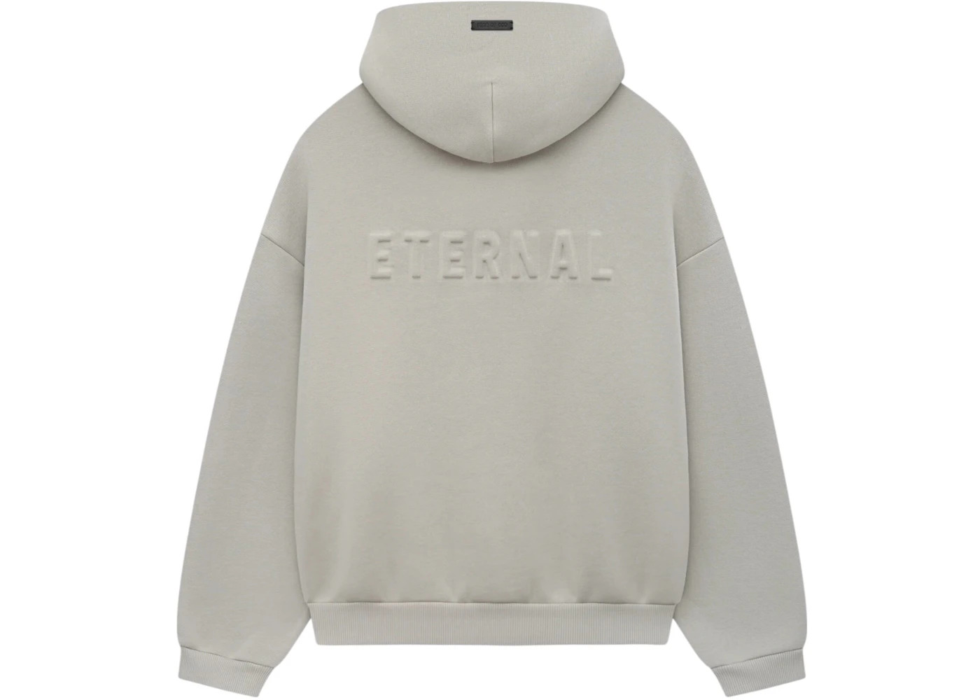 Fear of God Eternal Half Zip Hoodie Dove Grey - 2