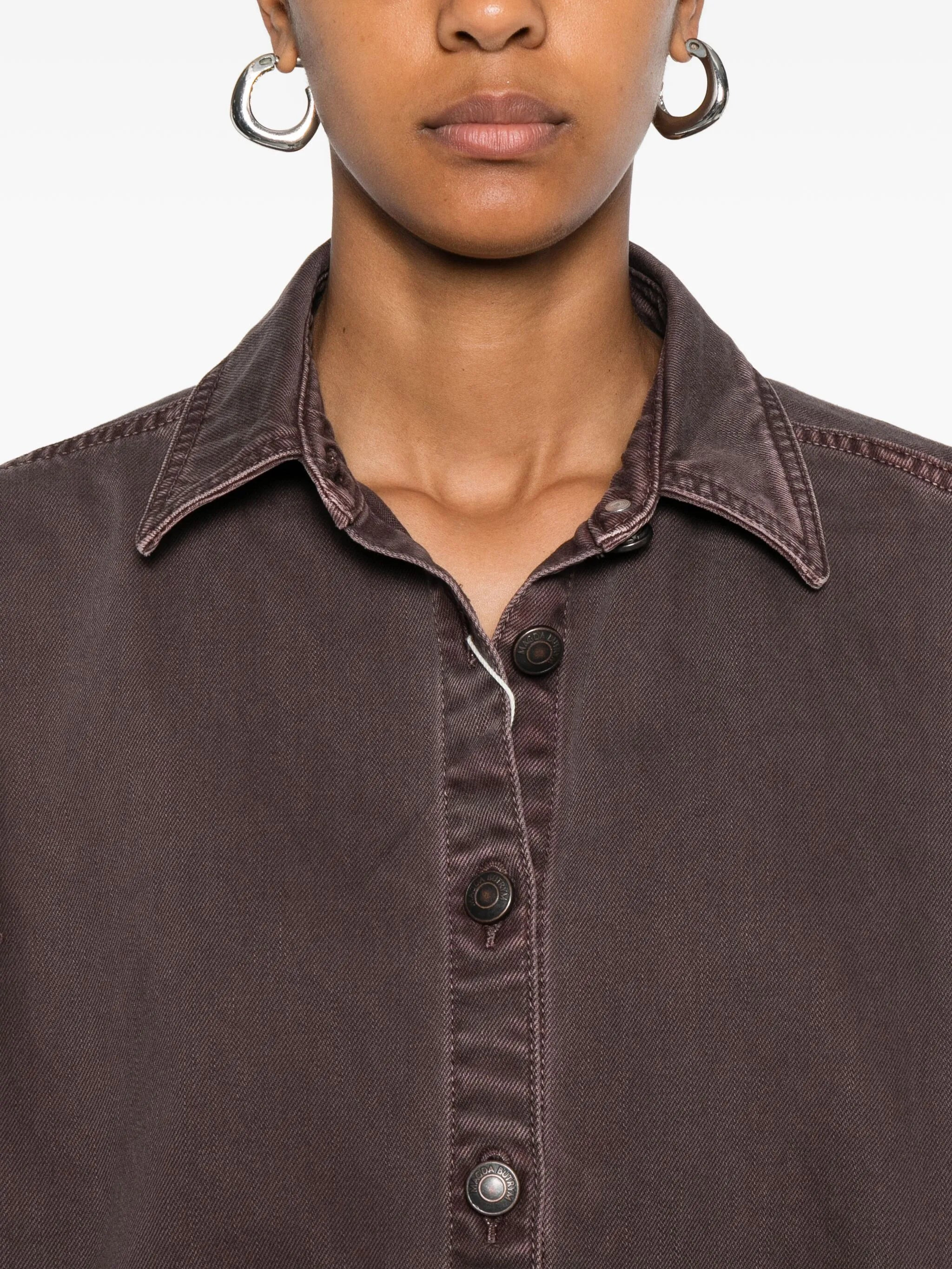 Magda Butrym Button-down Cotton Shirt - 4