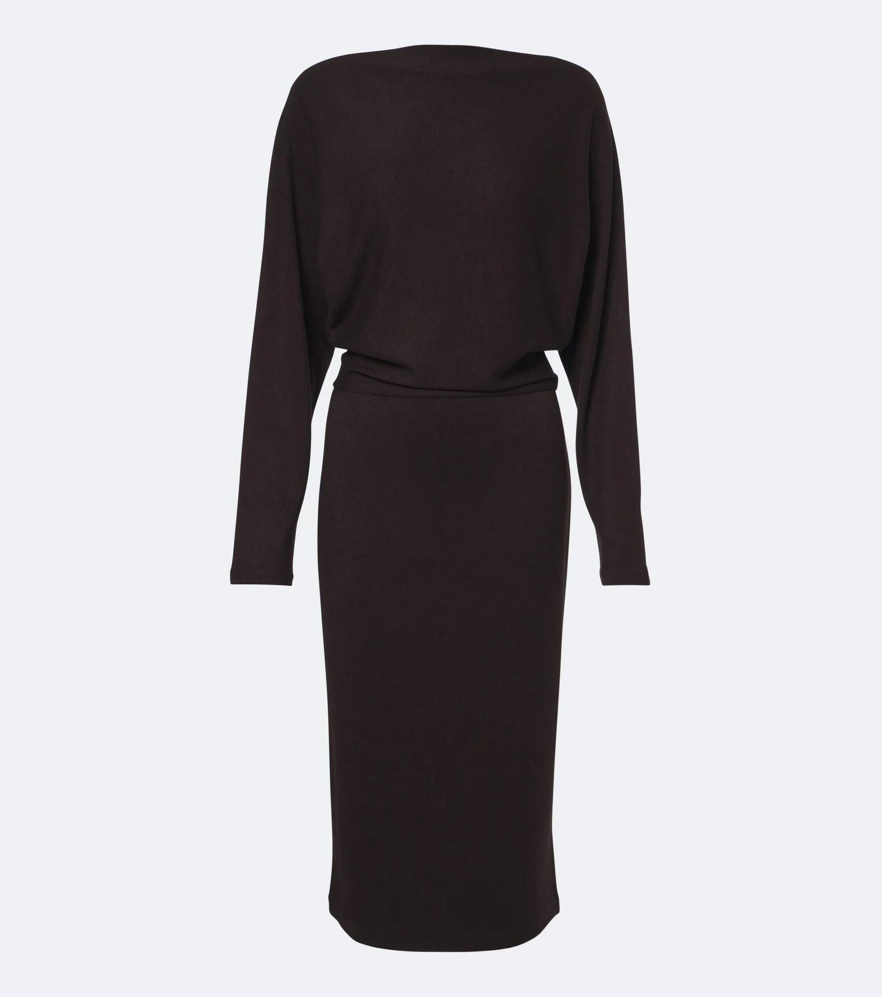 Draped sweater dress - 1