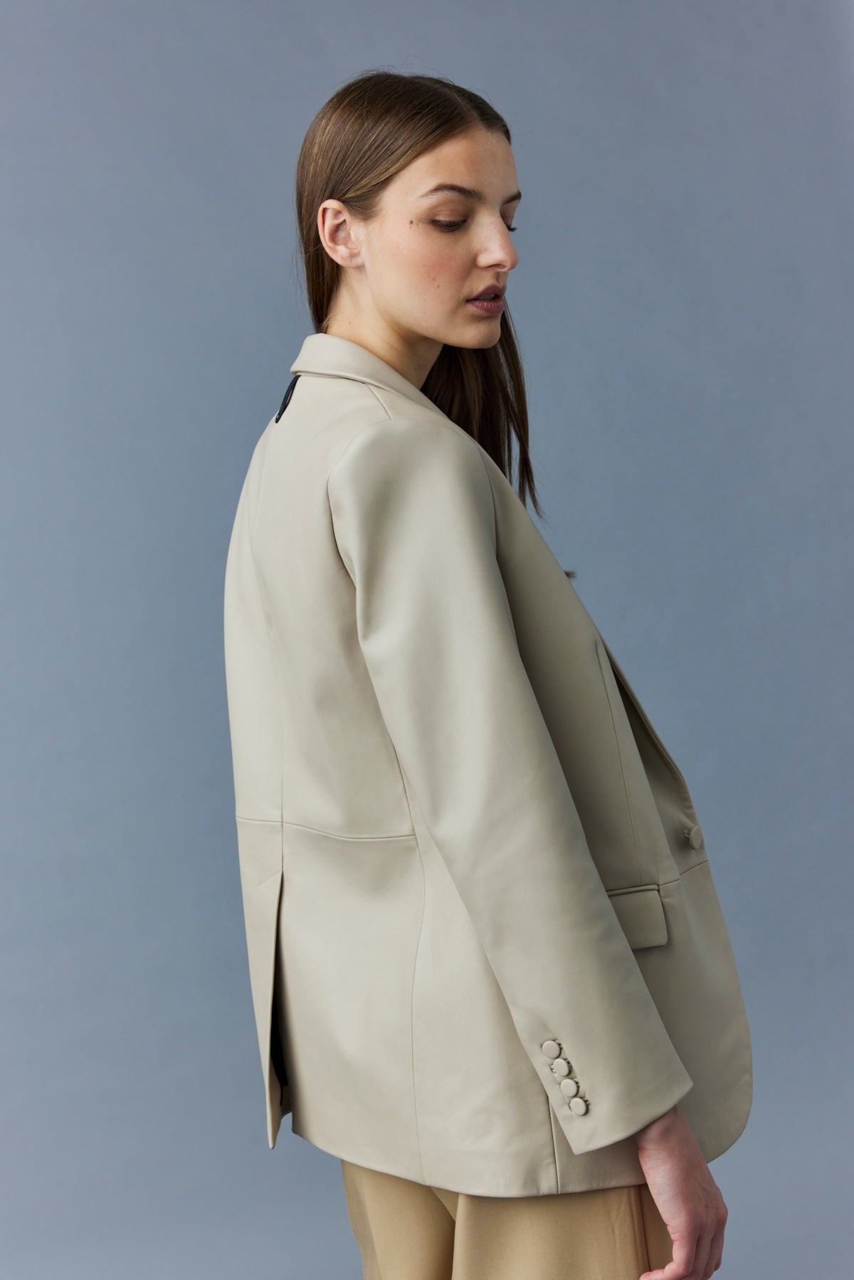 CAPRICE Lamb leather blazer - 6