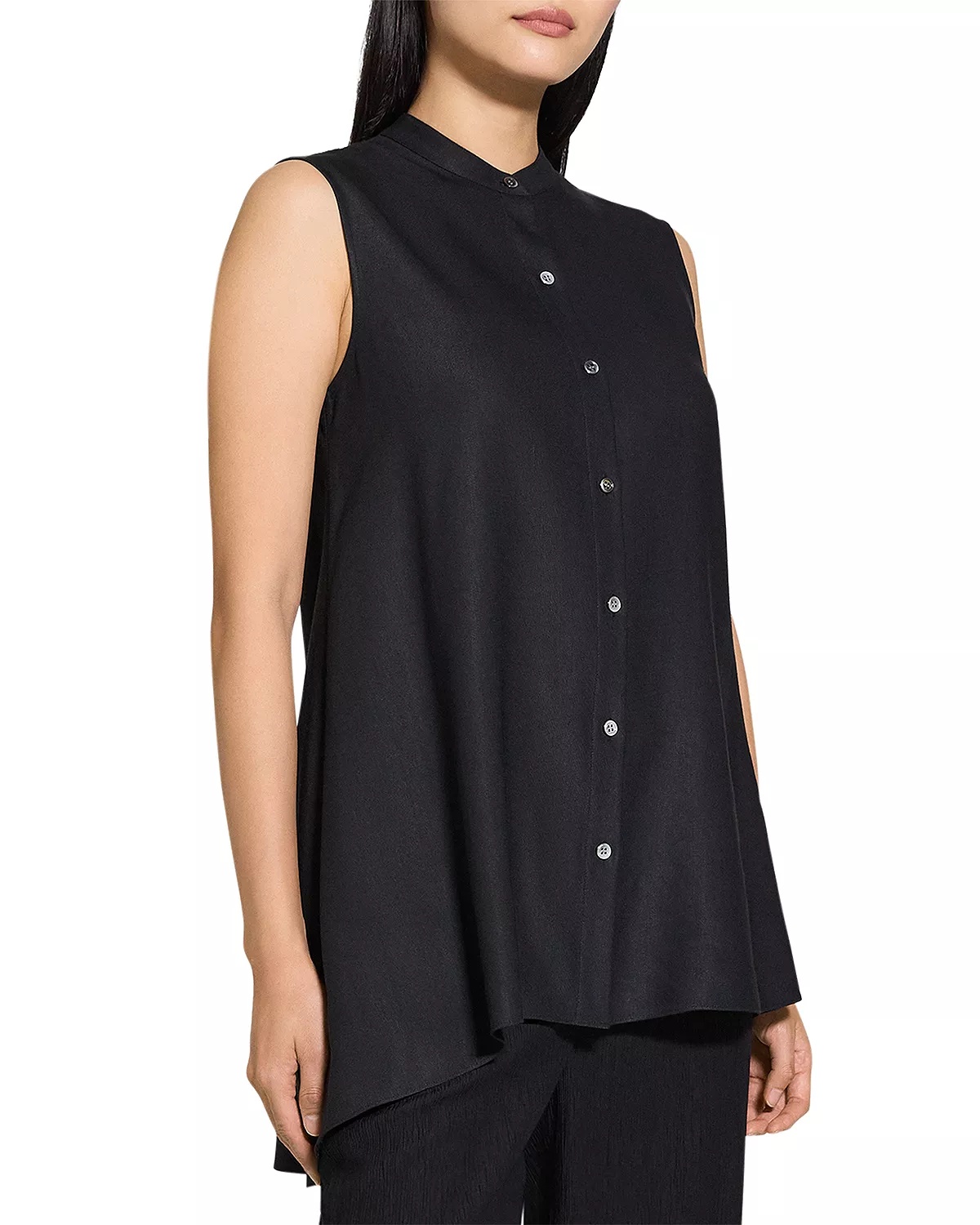 Asymmetric Tunic Shirt - 4