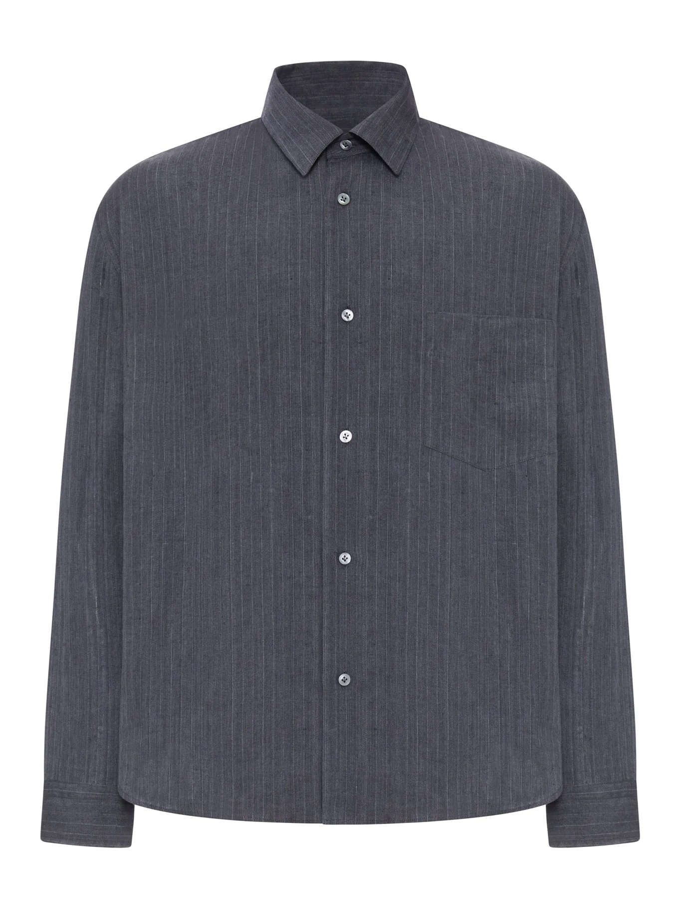 STRIPED LINEN SHIRT - 1