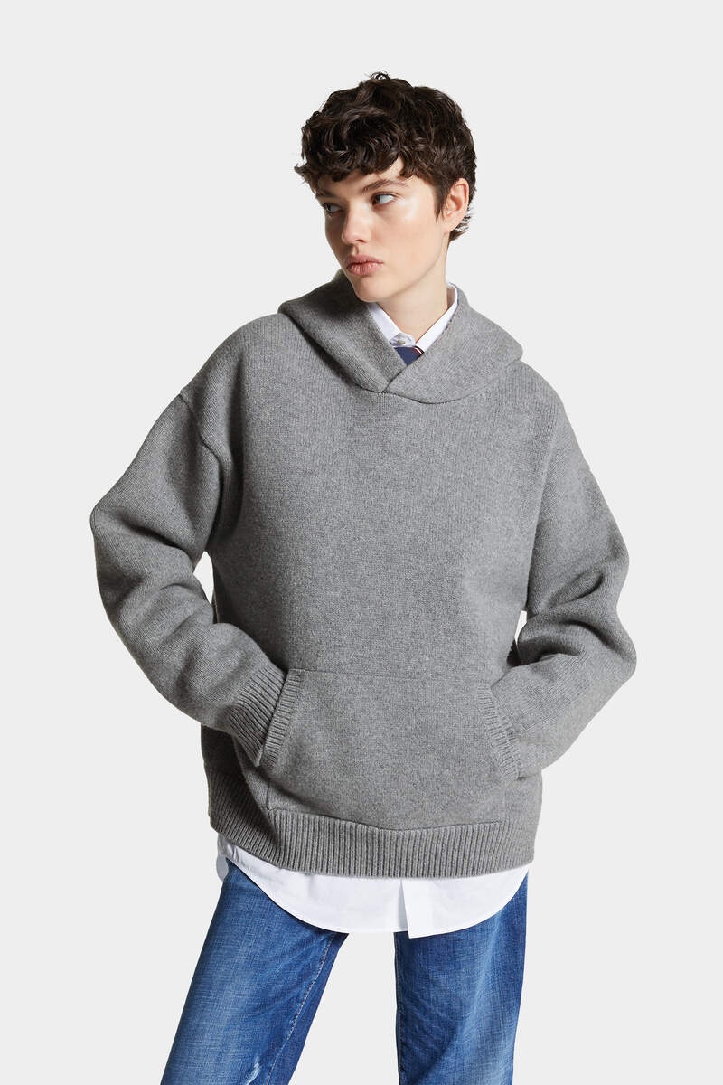 KNIT HOODIE - 3