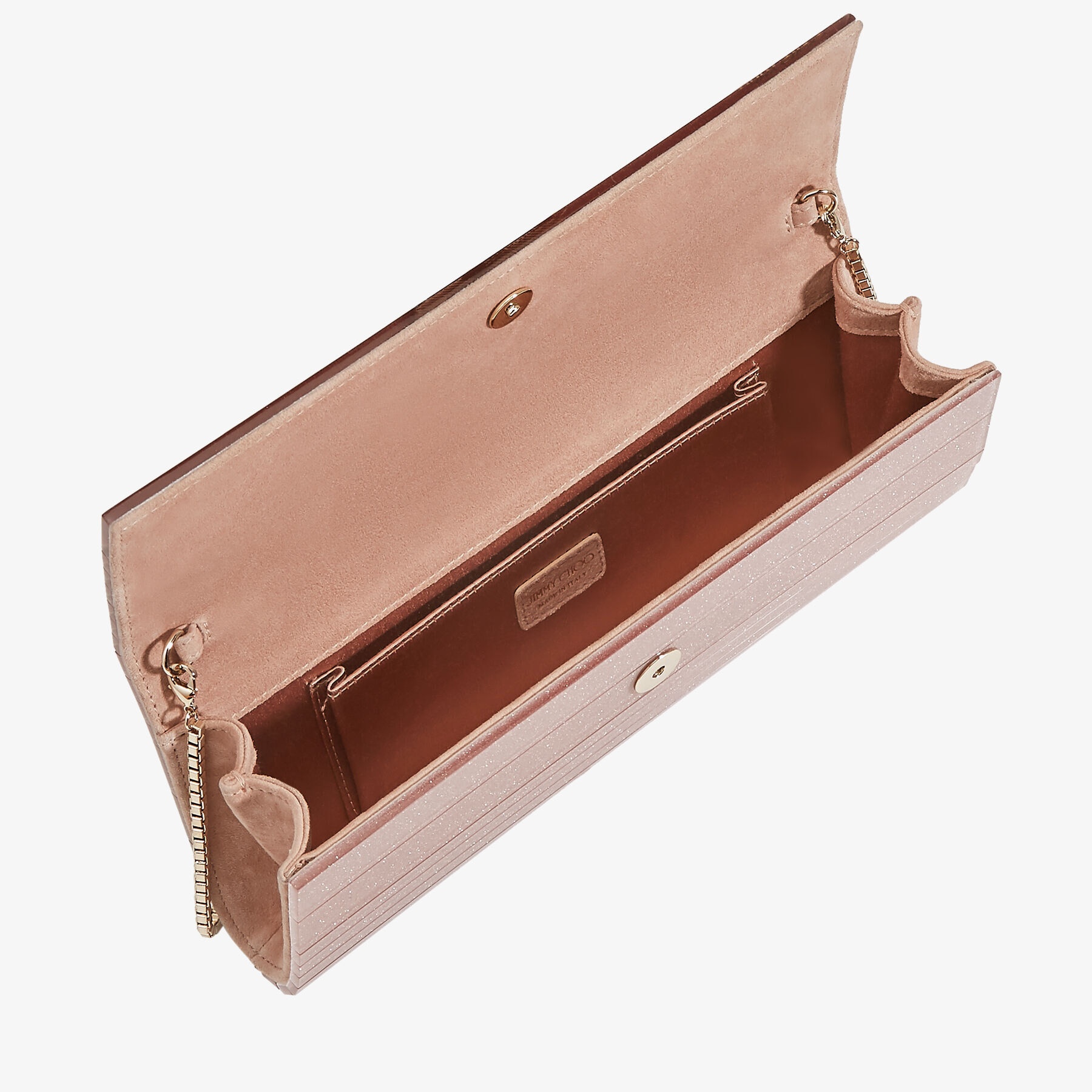 Sweetie
Ballet Pink Fine Glitter Acrylic Clutch Bag - 3