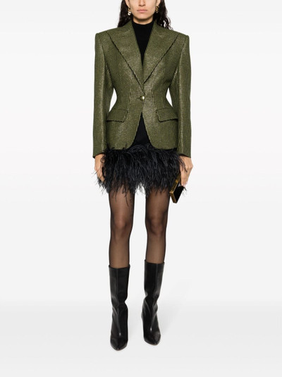 ALEXANDRE VAUTHIER fitted tweed blazer outlook