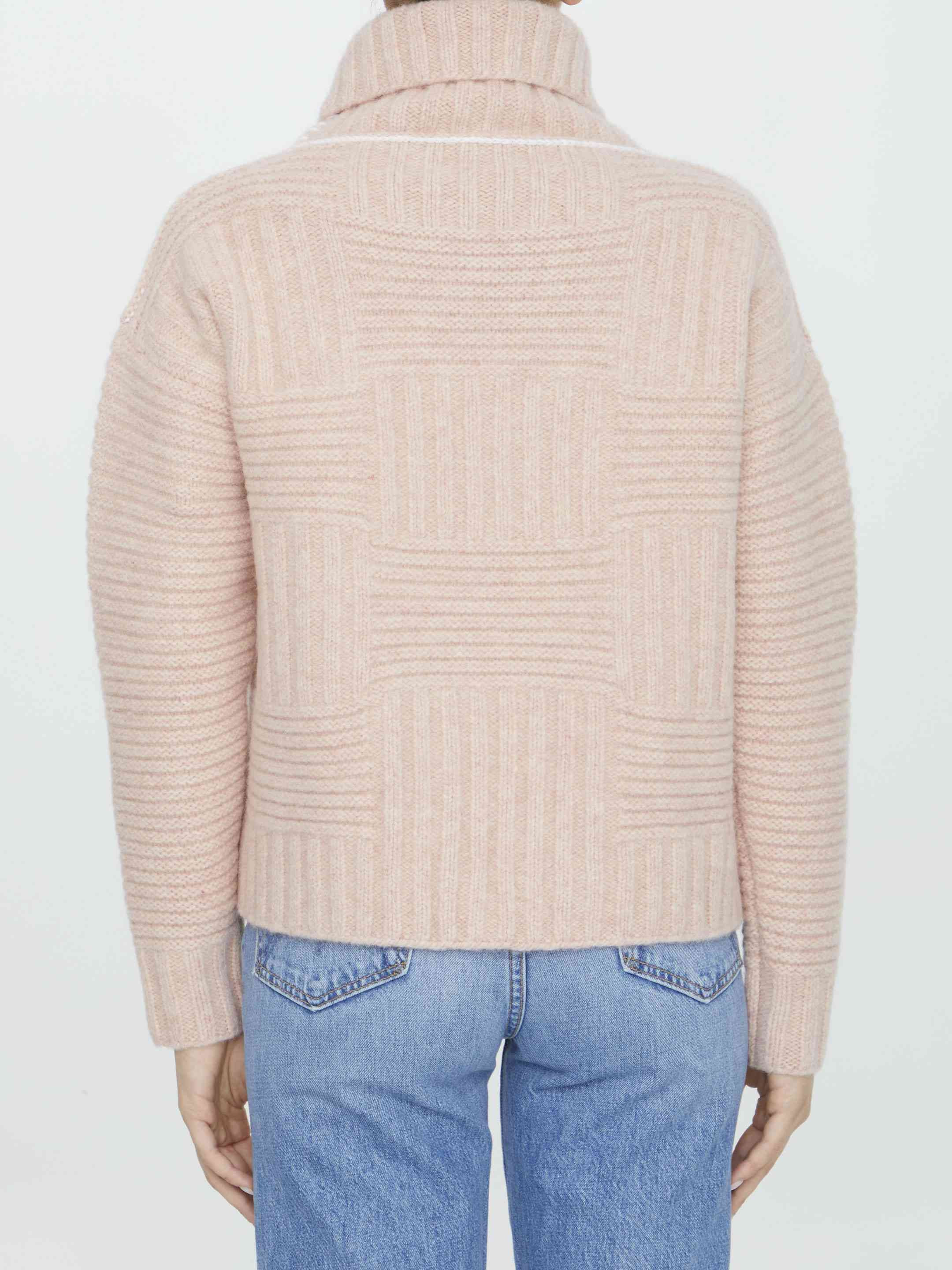 Bottega Veneta Women Wool Turtleneck Sweater - 4