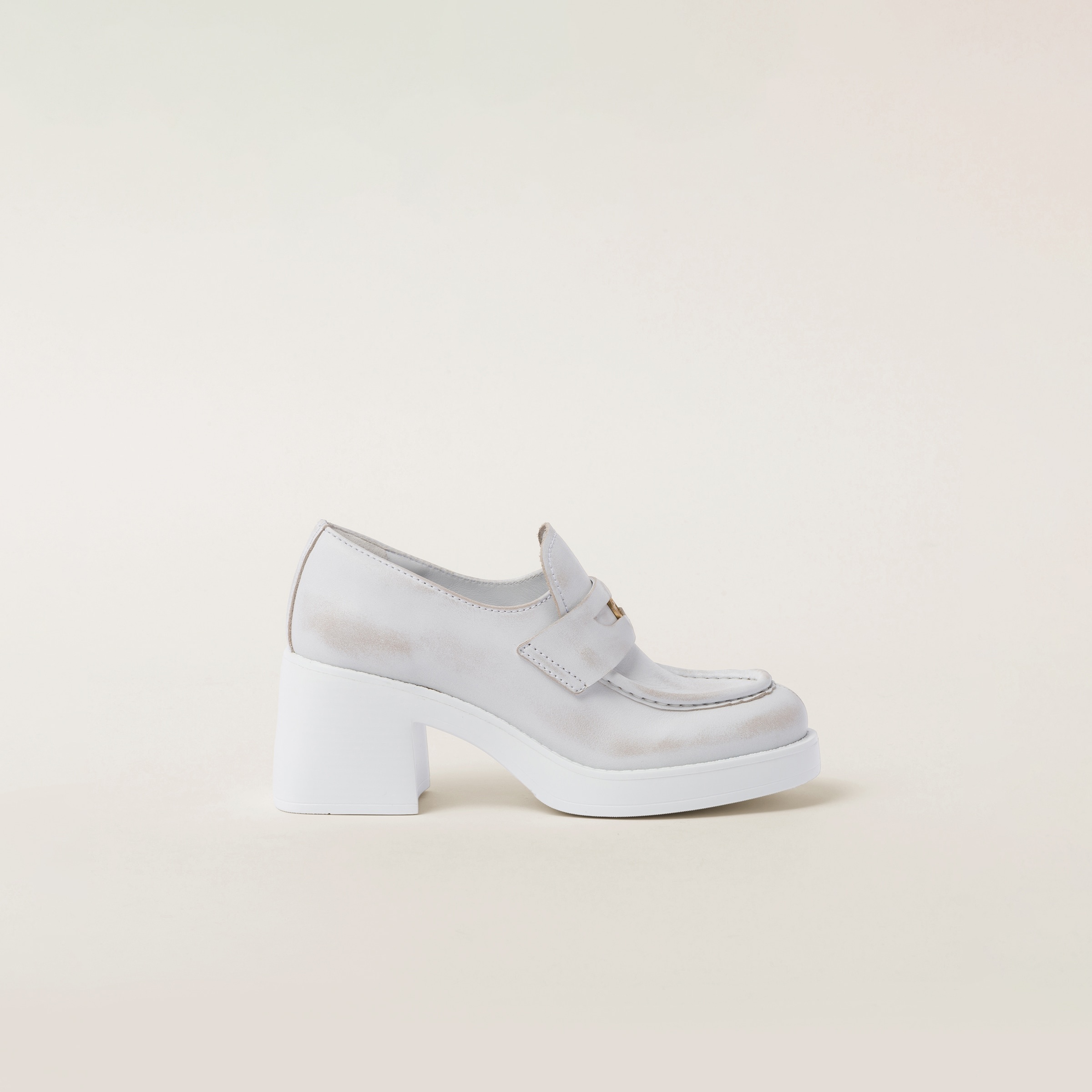 Leather penny loafers - 2