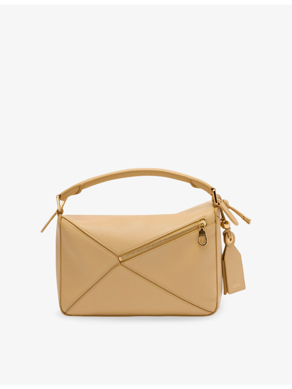 Puzzle Small Leather Top-Handle Bag - 3
