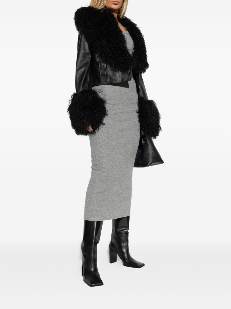 VETEMENTS logo-detail sleeveless dress outlook