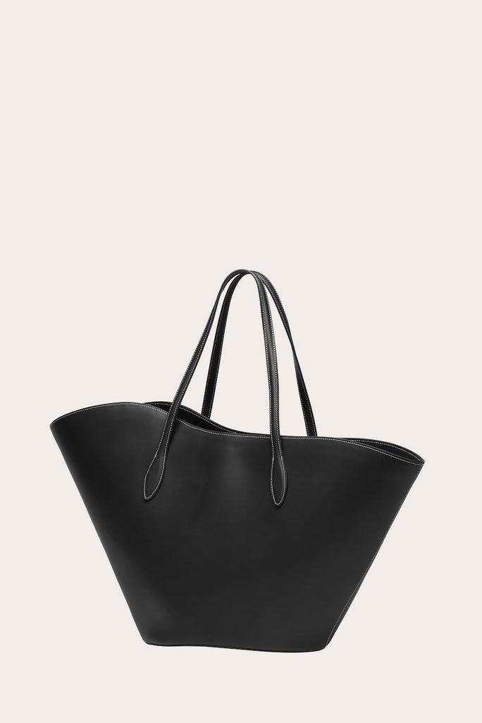 TULIP SHOULDER BAG LARGE BLACK - 3