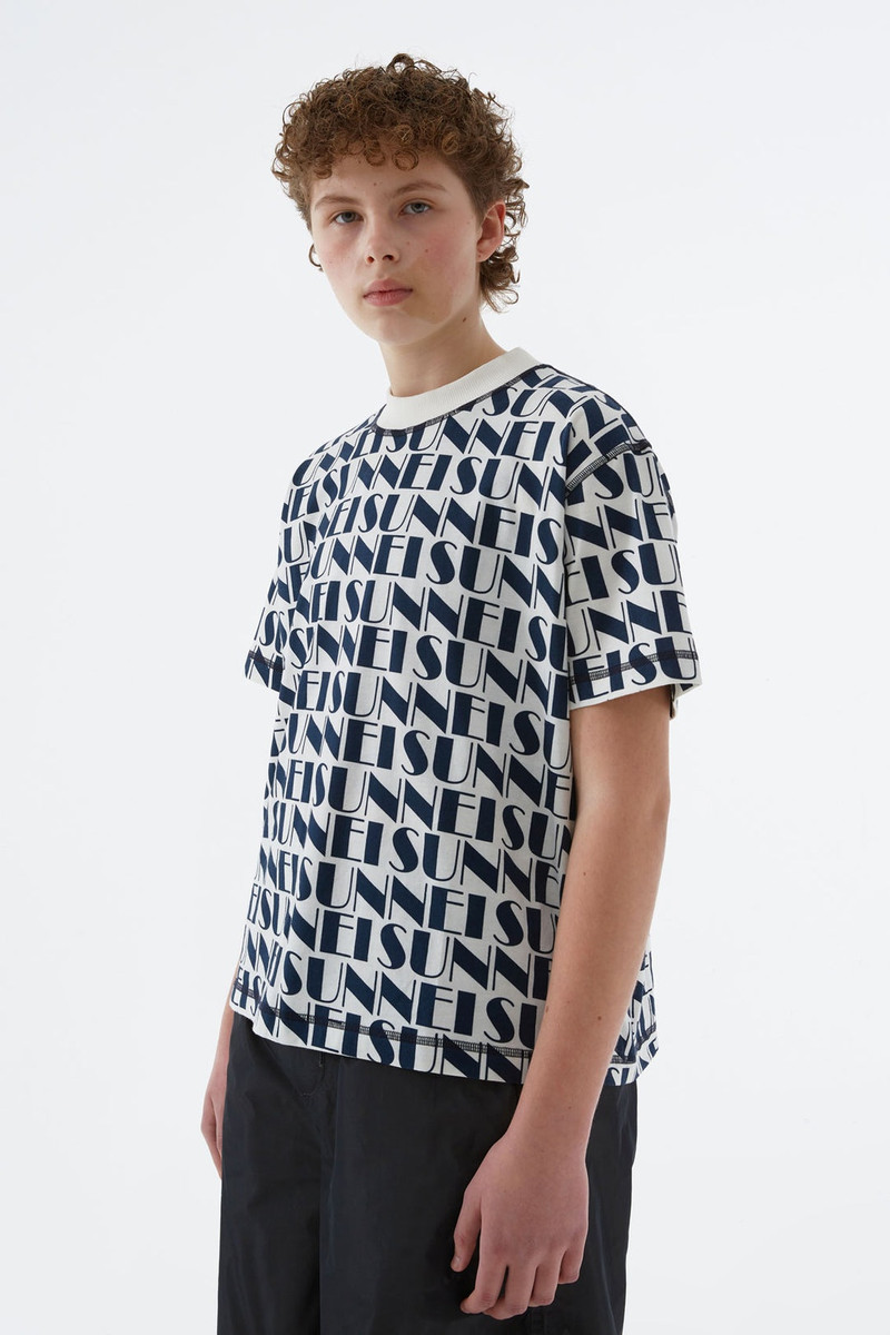 REVERSIBLE NAVY & WHITE LOGO T-SHIRT 3