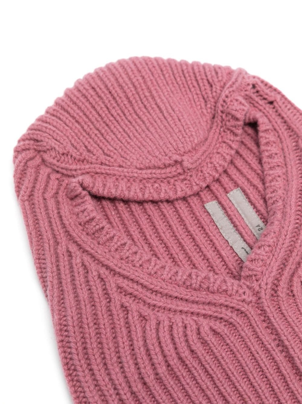 ribbed-knit balaclava - 2