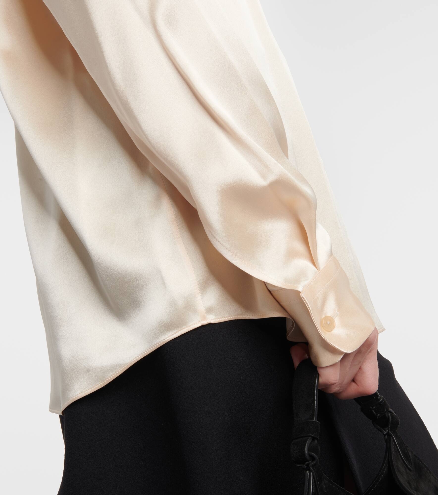 Argo silk charmeuse blouse - 5