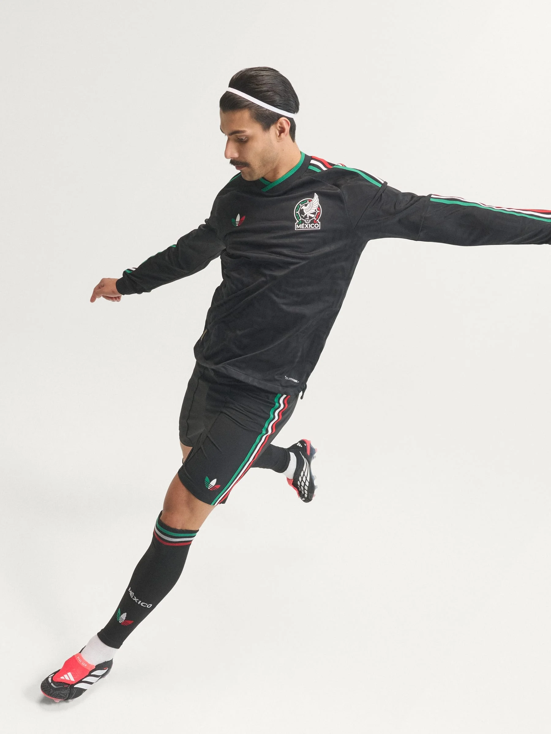 Mexico 26 Third Authentic Long Sleeve Jersey - 1