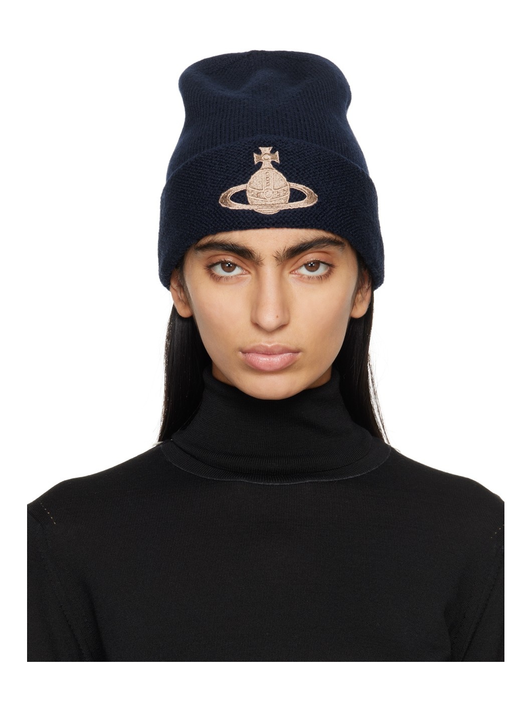 Navy Classic Beanie - 1