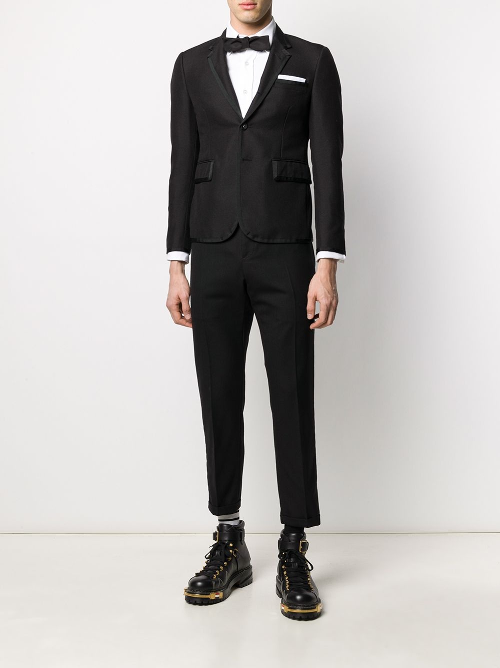 high-armhole tuxedo - 2
