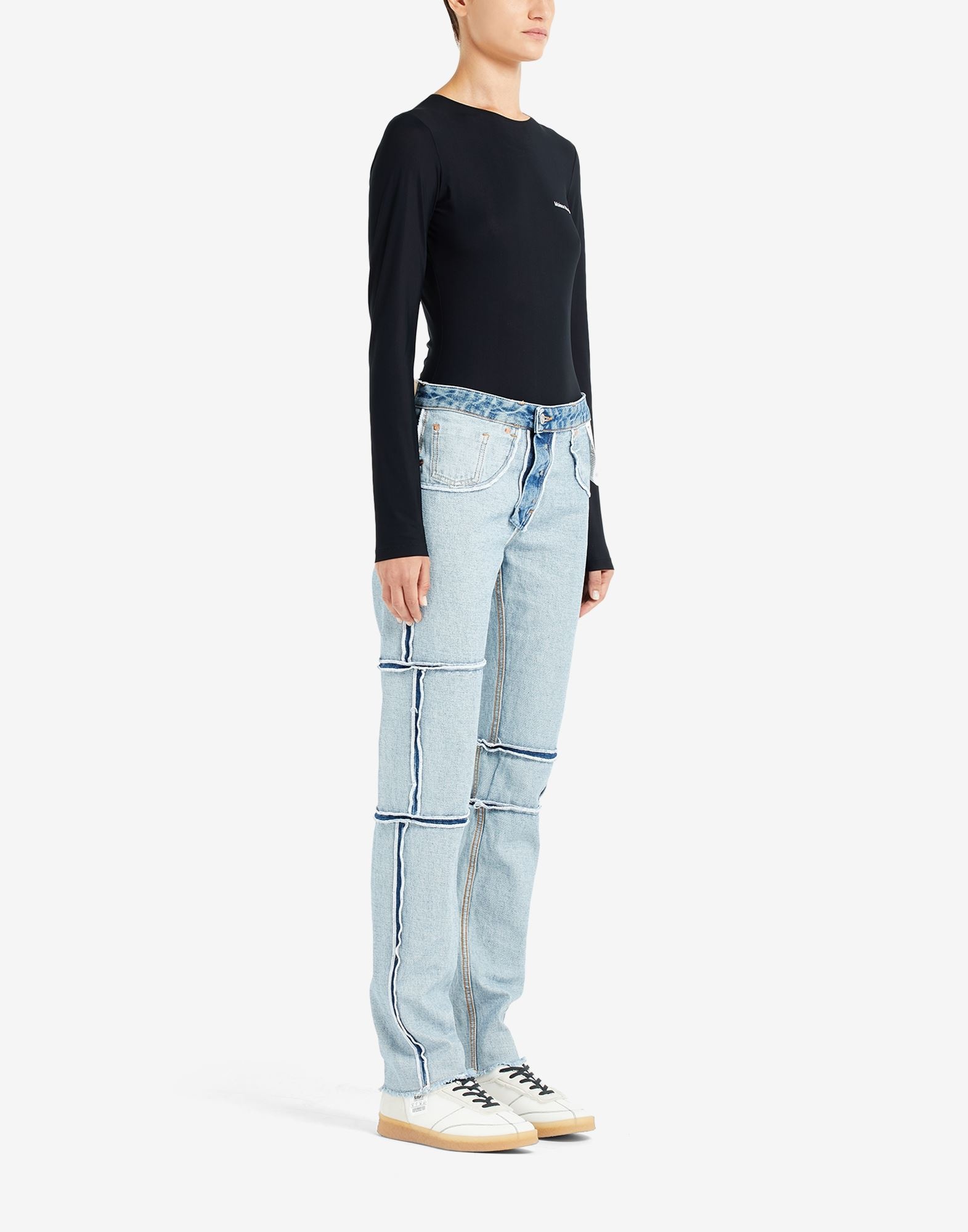 Inside out panelled jeans - 3