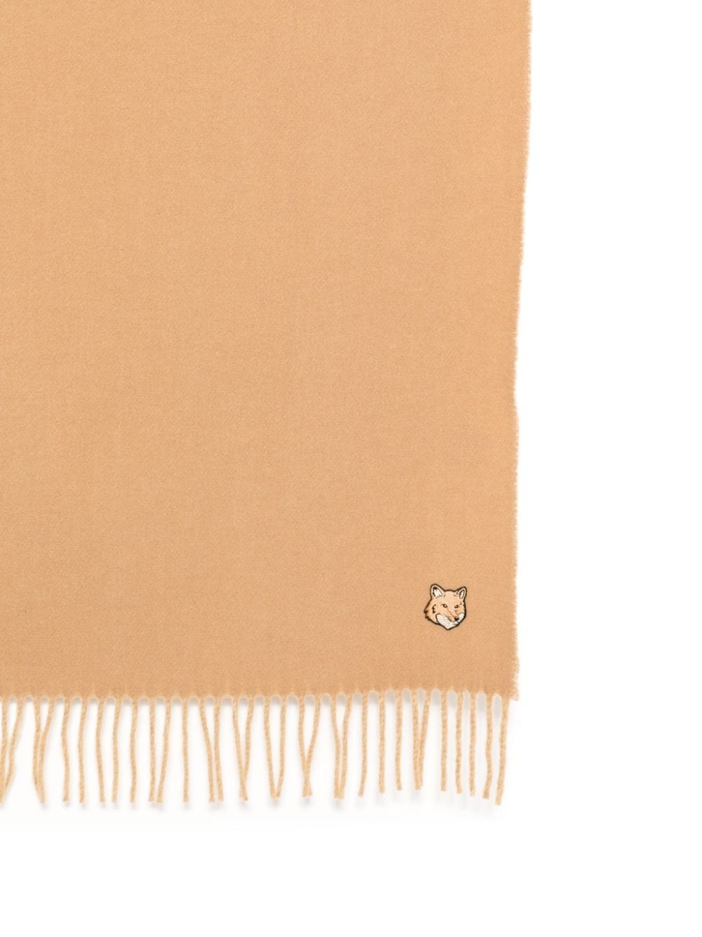 Bold Fox head patch scarf - 2