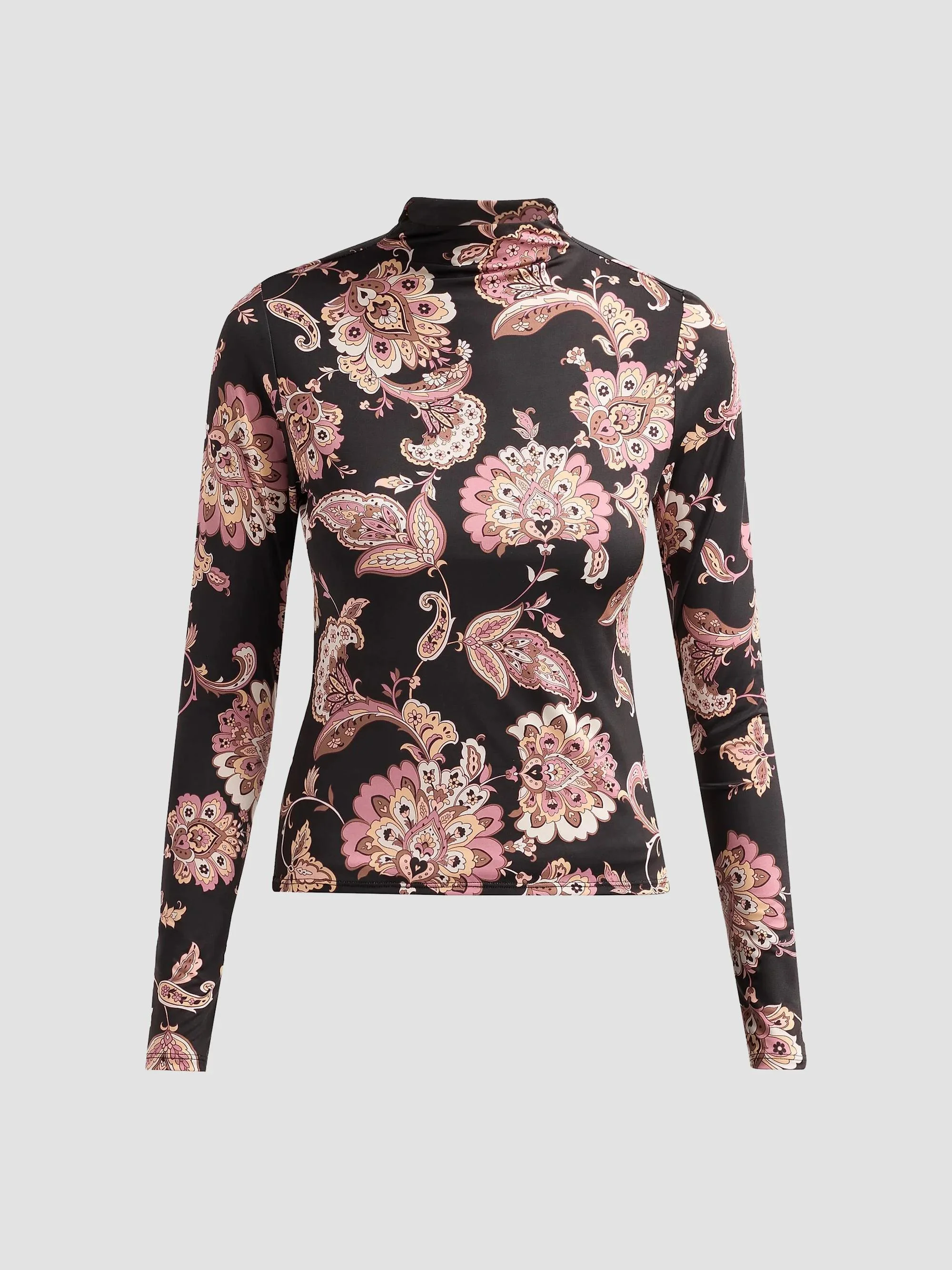 Women's Emman Printed Top - Autumn Chintz Jersey - 1