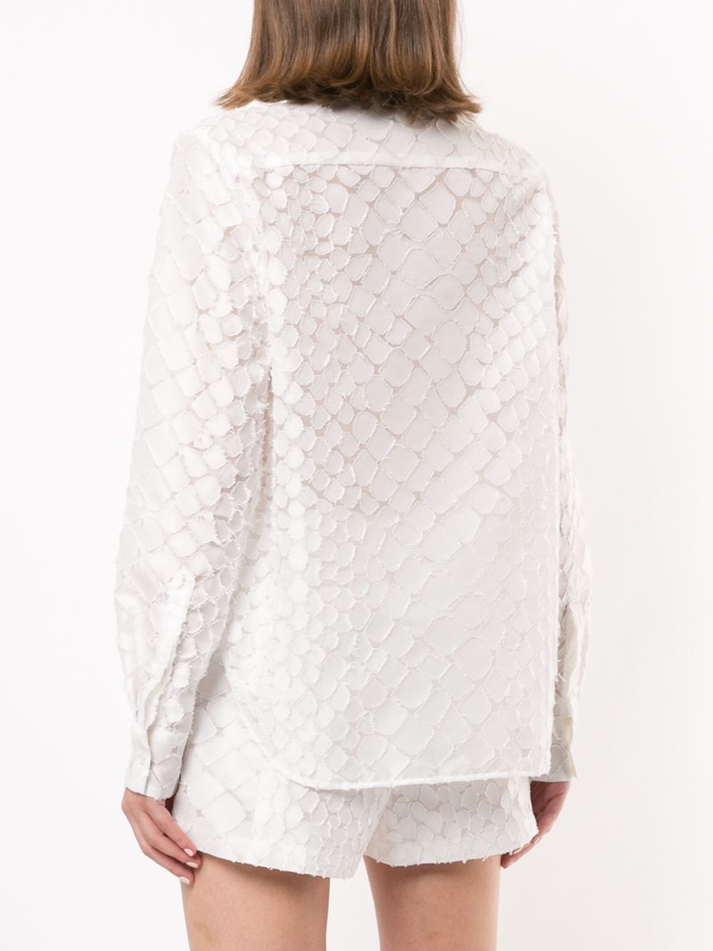 Ashton textured long sleeve shirt 4
