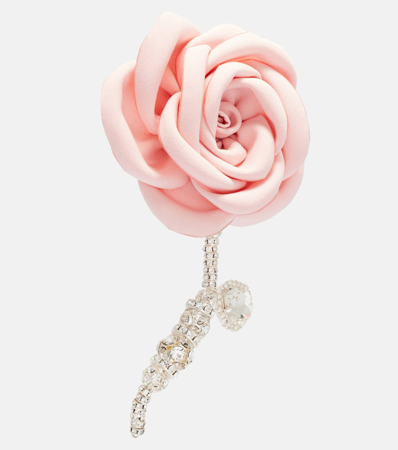 MAGDA BUTRYM Embellished gold-plated single earring outlook