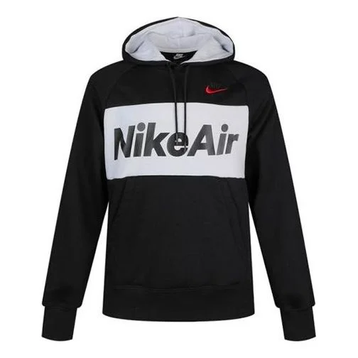 Nike Alphabet Logo Printing Colorblock Black CJ4825-010 - 1
