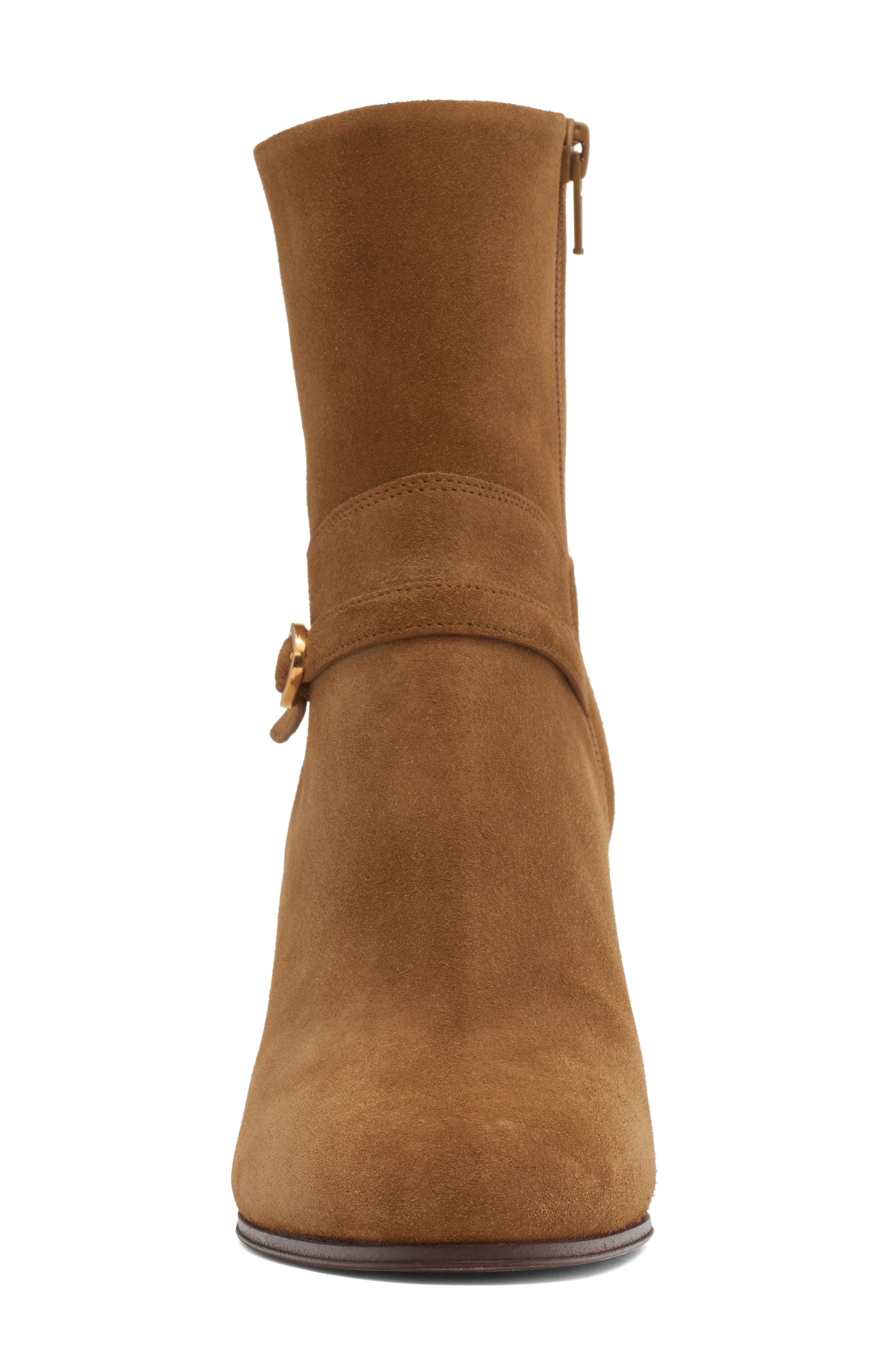 Valentino Garavani Pattie Bootie in Beige at Nordstrom - 4