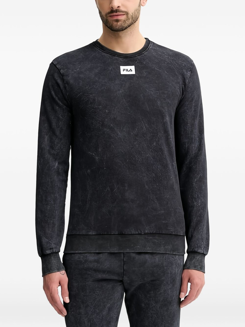 logo-print sweatshirt 1