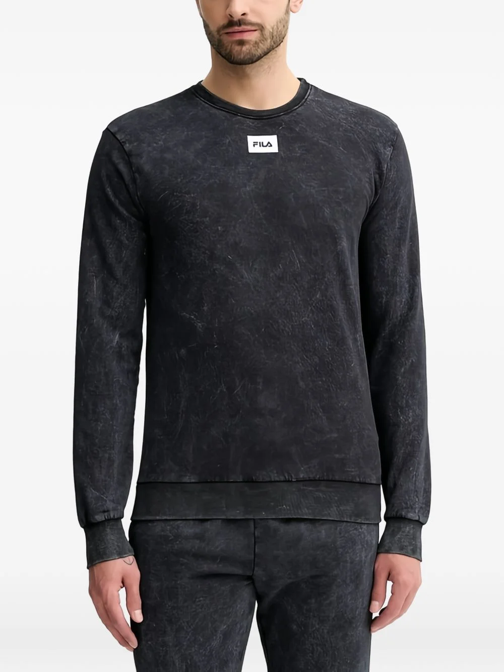 logo-print sweatshirt - 1