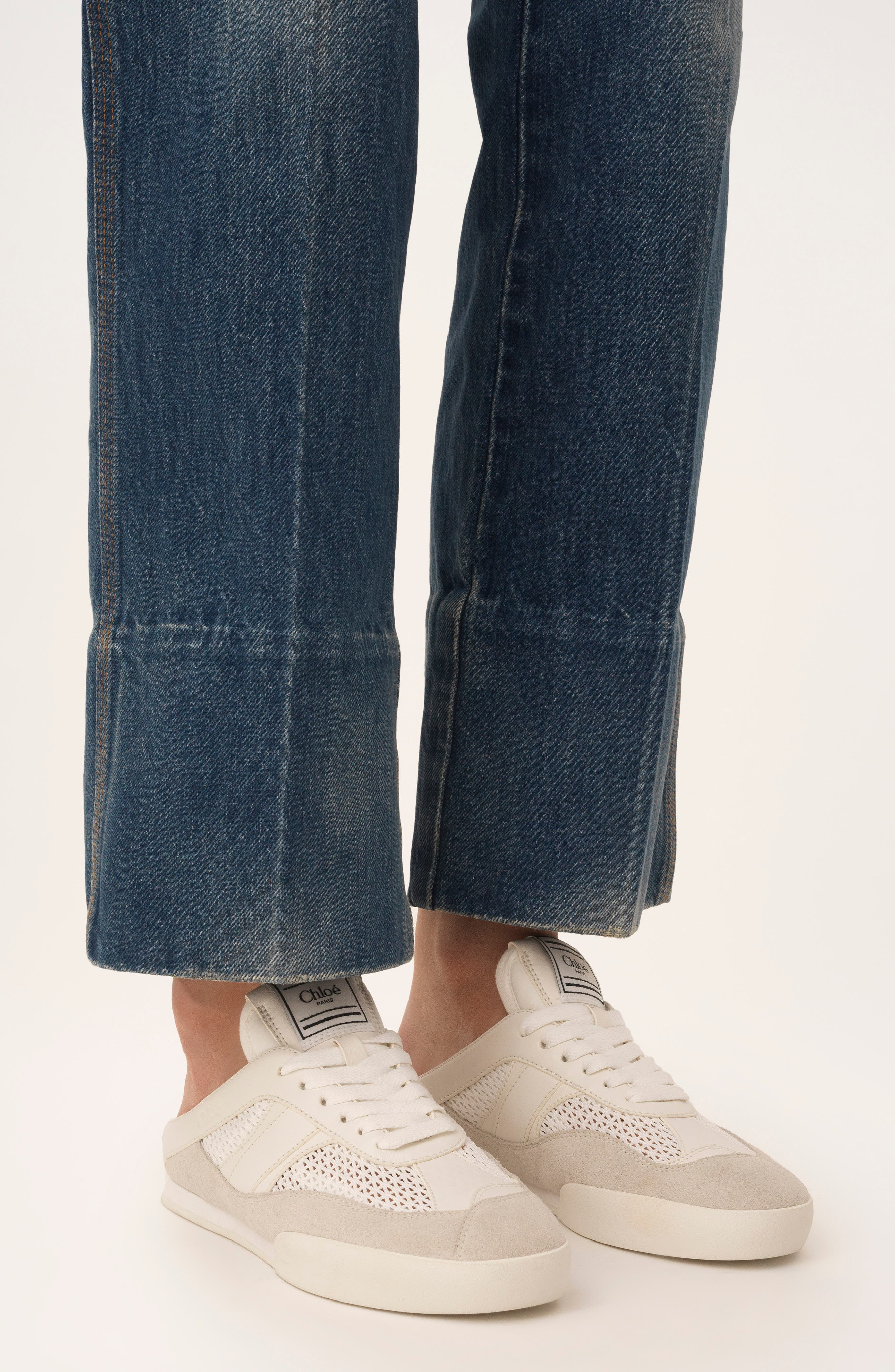 Chloé Kick Mule Sneaker in Cloudy Cream at Nordstrom - 2