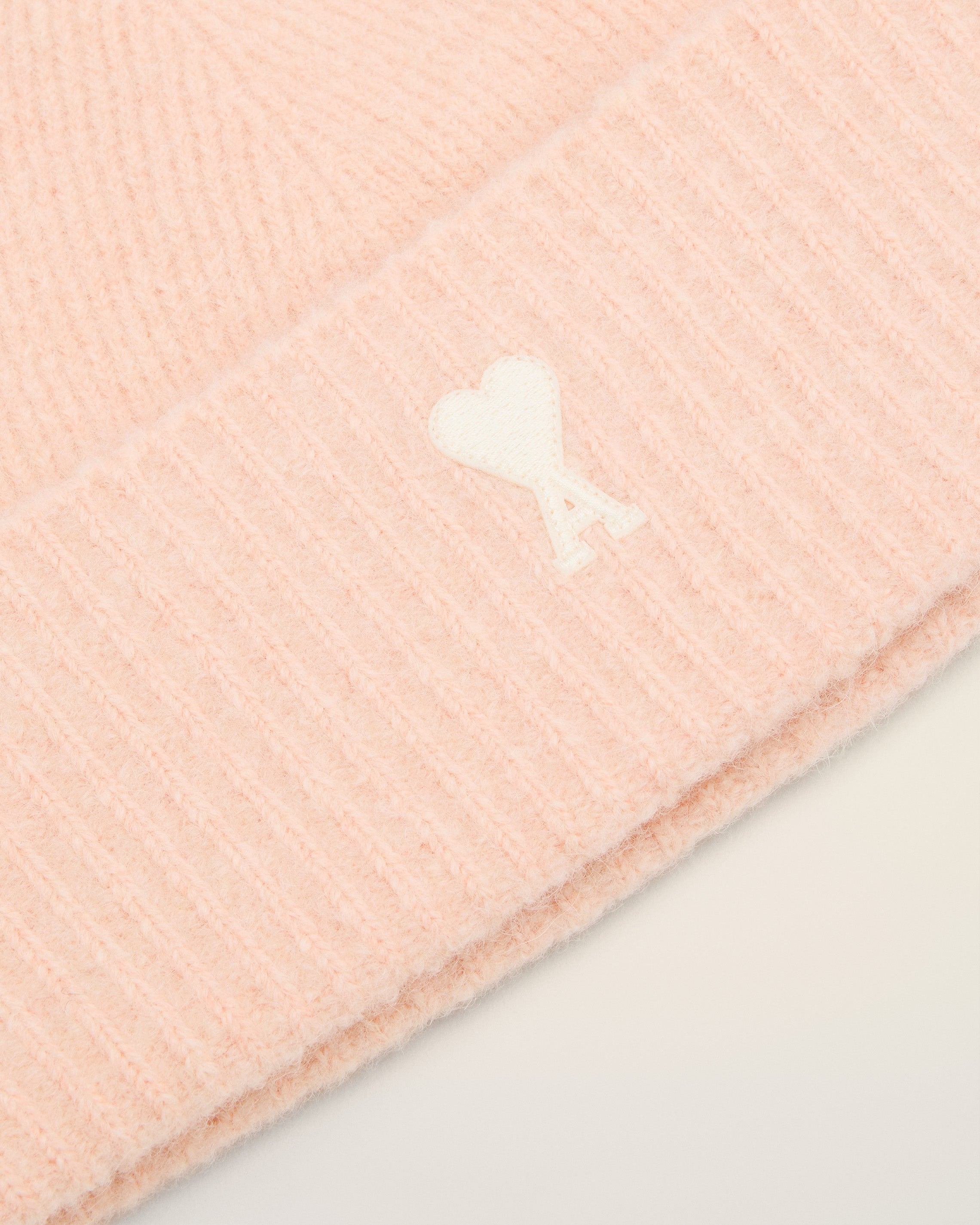 PINK ALPACA STRIPED AMI DE COEUR BEANIE - 3