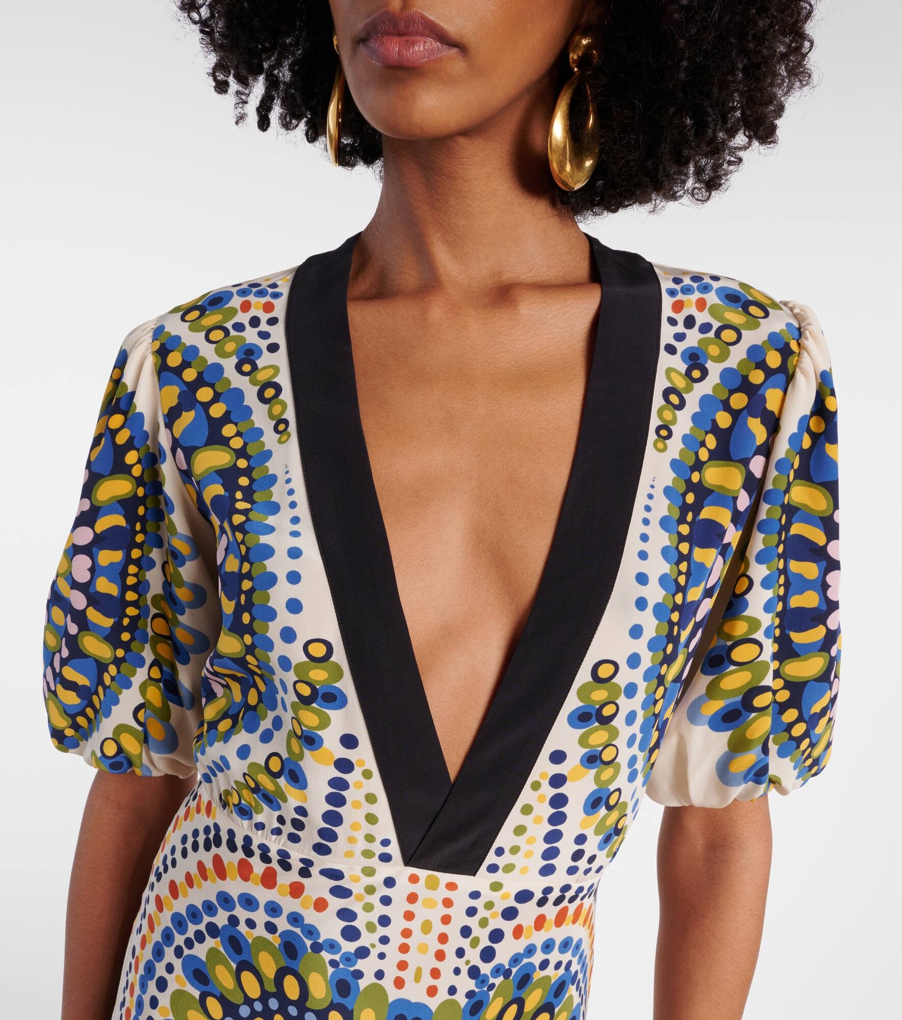Marlene silk maxi dress - 4