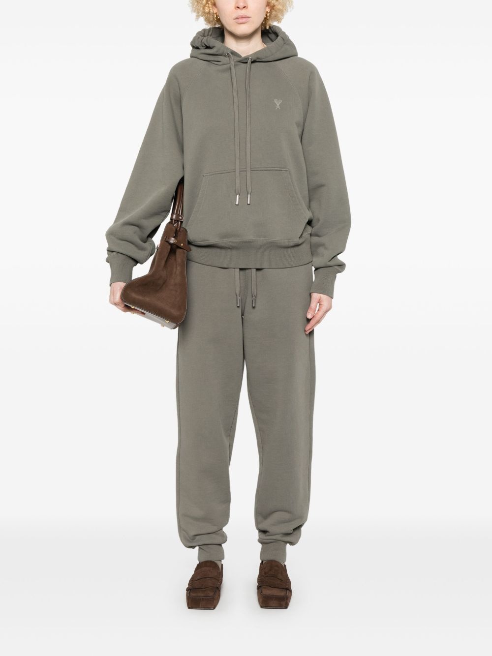 Ami-de-Coeur-motif sweatpants - 3