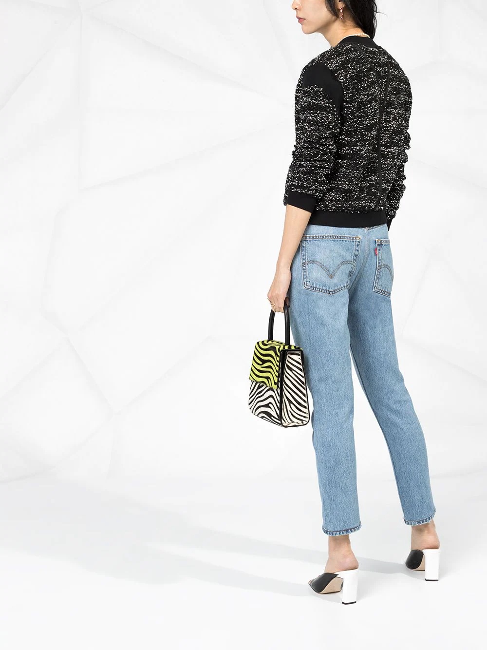 high-rise cropped jeans - 6